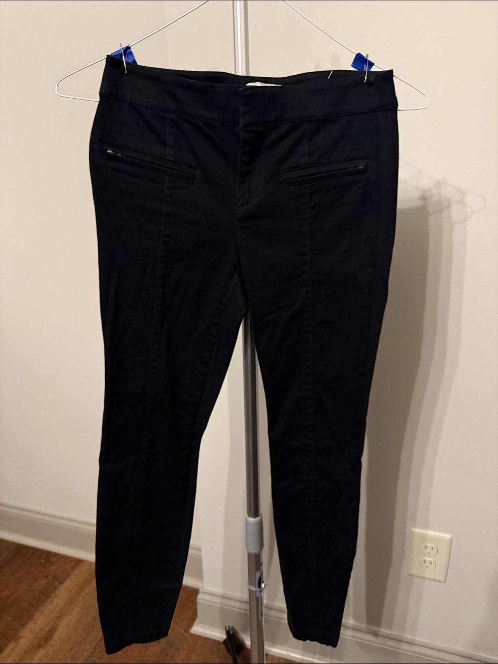 LOFT Black Skinny Ponte Jeans